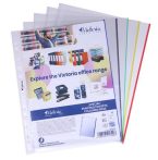 VICTORIA OFFICE Genotherm, lefűzhető, színes szélű, A4, 50 mikron, víztiszta, VICTORIA OFFICE, vegyes színek VICTORIA OFFICE Genotherm, lefűzhető, színes szélű, A4, 50 mikron, víztiszta, VICTORIA OFFICE, vegyes színek