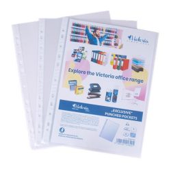 VICTORIA OFFICE Genotherm, lefűzhető, A4, 145 mikron, víztiszta, VICTORIA OFFICE VICTORIA OFFICE Genotherm, lefűzhető, A4, 145 mikron, víztiszta, VICTORIA OFFICE