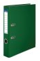   VICTORIA OFFICE Iratrendező, 50 mm, A4, PP/karton, élvédő sínnel, VICTORIA OFFICE, "Basic", zöld