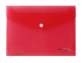 VICTORIA OFFICE Irattartó tasak, A5, PP, patentos, VICTORIA OFFICE, piros VICTORIA OFFICE Irattartó tasak, A5, PP, patentos, VICTORIA OFFICE, piros