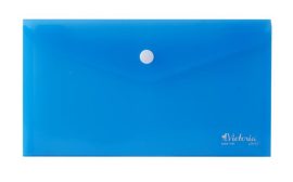 VICTORIA OFFICE Irattartó tasak, DL, PP, patentos, VICTORIA OFFICE, kék VICTORIA OFFICE Irattartó tasak, DL, PP, patentos, VICTORIA OFFICE, kék