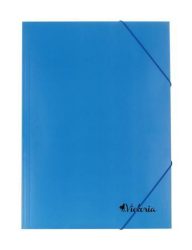 VICTORIA OFFICE Gumis mappa, karton, A4, VICTORIA OFFICE, kék VICTORIA OFFICE Gumis mappa, karton, A4, VICTORIA OFFICE, kék