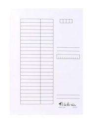VICTORIA OFFICE Pólyás dosszié, karton, A4, VICTORIA OFFICE, fehér VICTORIA OFFICE Pólyás dosszié, karton, A4, VICTORIA OFFICE, fehér