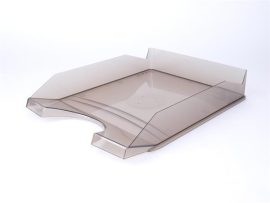 VICTORIA OFFICE Irattálca, műanyag, VICTORIA OFFICE, áttetsző füstszínű VICTORIA OFFICE Irattálca, műanyag, VICTORIA OFFICE, áttetsző füstszínű