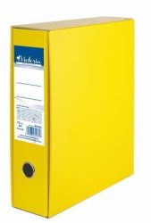 VICTORIA OFFICE Tokos iratrendező, 75 mm, A4, karton, VICTORIA OFFICE, sárga VICTORIA OFFICE Tokos iratrendező, 75 mm, A4, karton, VICTORIA OFFICE, sárga