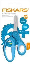 FISKARS Olló, iskolai, 13 cm, FISKARS "Glitter Kids", kék FISKARS Olló, iskolai, 13 cm, FISKARS "Glitter Kids", kék