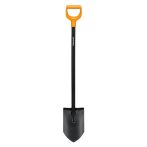 FISKARS Ásó, hegyes, FISKARS "Solid", fekete FISKARS Ásó, hegyes, FISKARS "Solid", fekete