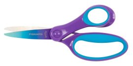 FISKARS Olló, iskolai, 15 cm, FISKARS, ombré lila