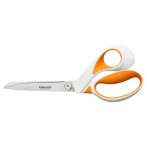 FISKARS Olló, általános, 23 cm, FISKARS "RazorEdge Softgrip", narancssárga-fehér FISKARS Olló, általános, 23 cm, FISKARS "RazorEdge Softgrip", narancssárga-fehér