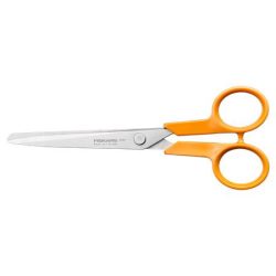 FISKARS Olló, papírvágó, 17 cm, FISKARS "Classic" narancssárga