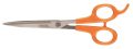   FISKARS Hajvágó olló, 17 cm, FISKARS "Classic", narancssárga