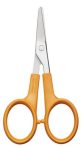   FISKARS Olló, körömvágó, 10 cm, egyenes, FISKARS "Classic", narancssárga