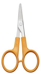 FISKARS Olló, körömvágó, 10 cm, egyenes, FISKARS "Classic", narancssárga FISKARS Olló, körömvágó, 10 cm, egyenes, FISKARS "Classic", narancssárga