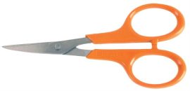 FISKARS Olló, körömvágó, 10 cm, hajlított, FISKARS "Classic", narancssárga FISKARS Olló, körömvágó, 10 cm, hajlított, FISKARS "Classic", narancssárga
