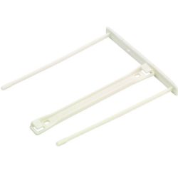 FELLOWES Lefűzőklip, műanyag, 100 mm, FELLOWES, Bankers Box® Pro, fehér FELLOWES Lefűzőklip, műanyag, 100 mm, FELLOWES, Bankers Box® Pro, fehér