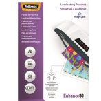 FELLOWES Meleglamináló fólia, 80 mikron, A5, fényes, 100 db, FELLOWES FELLOWES Meleglamináló fólia, 80 mikron, A5, fényes, 100 db, FELLOWES