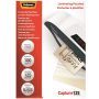   FELLOWES Meleglamináló fólia, 125 mikron, 75x105 mm, fényes, 100 db, FELLOWES