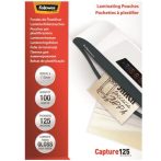   FELLOWES Meleglamináló fólia, 125 mikron, 83x113 mm, fényes, 100 db, FELLOWES