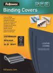 FELLOWES Hátlap, A4, 250 g, matt, FELLOWES "Delta", királykék, 25 db FELLOWES Hátlap, A4, 250 g, matt, FELLOWES "Delta", királykék, 25 db