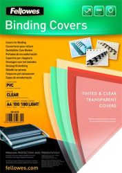 FELLOWES Előlap, A4, 180 mikron, FELLOWES, víztiszta FELLOWES Előlap, A4, 180 mikron, FELLOWES, víztiszta