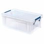   FELLOWES Műanyag tároló doboz, átlátszó, 10 liter, FELLOWES, "ProStore™"
