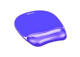 FELLOWES Egéralátét csuklótámasszal, géltöltésű, FELLOWES "Crystal™ Gel", lila FELLOWES Egéralátét csuklótámasszal, géltöltésű, FELLOWES "Crystal™ Gel", lila