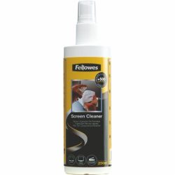 FELLOWES Tisztítófolyadék, képernyőhöz, pumpás, 250 ml, FELLOWES FELLOWES Tisztítófolyadék, képernyőhöz, pumpás, 250 ml, FELLOWES