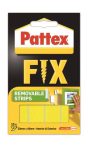 HENKEL Ragasztócsík, kétoldalas, visszaszedhető, 20 x 40 mm, HENKEL "Pattex Fix" HENKEL Ragasztócsík, kétoldalas, visszaszedhető, 20 x 40 mm, HENKEL "Pattex Fix"