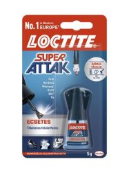 HENKEL Pillanatragasztó, ecsetes, 5 g, HENKEL "Loctite Super Bond"
