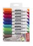   KORES Tábla- és flipchart marker készlet, 1-3 mm, kúpos, KORES "K-Marker", 10 különböző szín