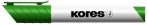 KORES Tábla- és flipchart marker, 3 mm, kúpos, KORES "K-Marker XW1", zöld KORES Tábla- és flipchart marker, 3 mm, kúpos, KORES "K-Marker XW1", zöld