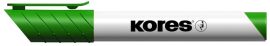 KORES Tábla- és flipchart marker, 3 mm, kúpos, KORES "K-Marker XW1", zöld KORES Tábla- és flipchart marker, 3 mm, kúpos, KORES "K-Marker XW1", zöld