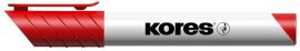 KORES Tábla- és flipchart marker, 3 mm, kúpos, KORES "K-Marker XW1", piros KORES Tábla- és flipchart marker, 3 mm, kúpos, KORES "K-Marker XW1", piros