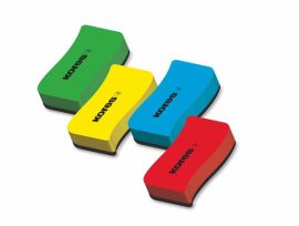 KORES Mágneses táblatörlő szivacs, KORES, vegyes színek KORES Mágneses táblatörlő szivacs, KORES, vegyes színek