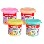 KORES Gyurma,160 g, levegőre száradó, 4 pasztell szín, KORES "Magic Clay" KORES Gyurma,160 g, levegőre száradó, 4 pasztell szín, KORES "Magic Clay"