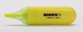 KORES Szövegkiemelő, 0,5-5 mm, KORES, sárga