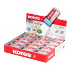 KORES Radír display, KORES "KE-30", pasztell színek KORES Radír display, KORES "KE-30", pasztell színek