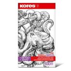 KORES Indigó tetováláshoz, 21,5 x 26,8 cm, KORES "Tattoo", 100 lap KORES Indigó tetováláshoz, 21,5 x 26,8 cm, KORES "Tattoo", 100 lap