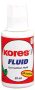   KORES Hibajavító folyadék, oldószeres, 20 ml, KORES "Fluid"