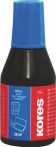 KORES Bélyegzőfesték, 28 ml, KORES, kék KORES Bélyegzőfesték, 28 ml, KORES, kék