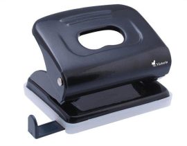 VICTORIA OFFICE Lyukasztó, kétlyukú, 16 lap, fém, VICTORIA OFFICE, fekete VICTORIA OFFICE Lyukasztó, kétlyukú, 16 lap, fém, VICTORIA OFFICE, fekete