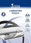 VICTORIA OFFICE Meleglamináló fólia, 125 mikron, A4, fényes, VICTORIA OFFICE VICTORIA OFFICE Meleglamináló fólia, 125 mikron, A4, fényes, VICTORIA OFFICE