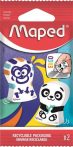   MAPED Radír, vegyes minták, MAPED "Ergo Fun Multicolor"