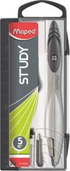 MAPED Körző készlet, 5 darabos, MAPED "Study SY160", vegyes színek MAPED Körző készlet, 5 darabos, MAPED "Study SY160", vegyes színek