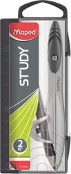 MAPED Körző, adapterrel, MAPED "Study", vegyes színek MAPED Körző, adapterrel, MAPED "Study", vegyes színek