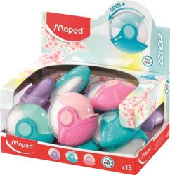 MAPED Radír display, MAPED "Zenoa Plus", pasztell színek MAPED Radír display, MAPED "Zenoa Plus", pasztell színek