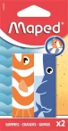   MAPED Radír, állatos, MAPED „Animals”, vegyes minták, 2 db