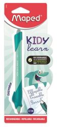 MAPED Írástanuló rollertoll, 0,7 mm, radírozható, MAPED "KIDY Learn MAGIC", cápa, türkiz