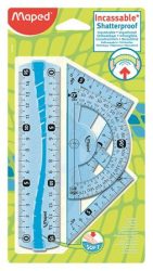 MAPED Vonalzókészlet, kicsi, műanyag, hajlítható, 4 darabos, MAPED "Flex" MAPED Vonalzókészlet, kicsi, műanyag, hajlítható, 4 darabos, MAPED "Flex"