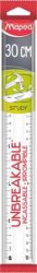 MAPED Vonalzó, műanyag, törhetetlen, 30 cm, MAPED "Study Unbreakable", átlátszó MAPED Vonalzó, műanyag, törhetetlen, 30 cm, MAPED "Study Unbreakable", átlátszó